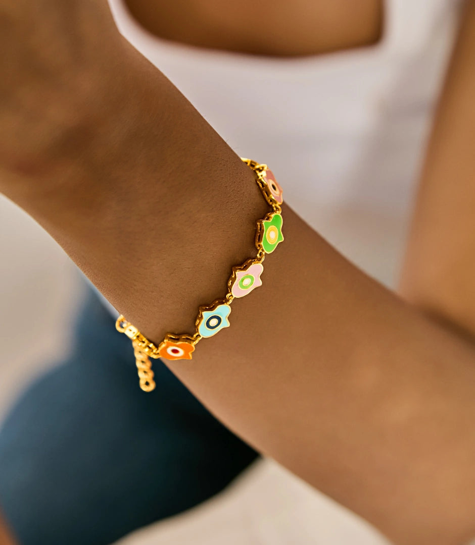 Hamsa bracelet